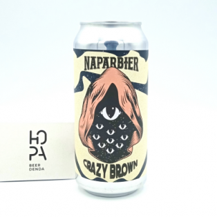 NAPARBIER Crazy Brown Lata 44cl 