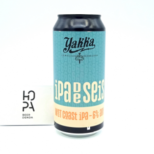 YAKKA IPA De Seis Lata 44cl YAKKA IPA De Seis Lata 44cl