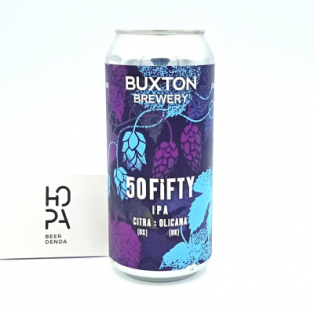 BUXTON 50 FIFTY Citra Olicana Lata 50cl BUXTON 50 FIFTY Citra Olicana Lata 50cl