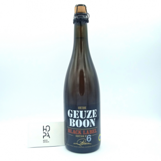 BOON Geuze Black Label nº6 Botella 75cl