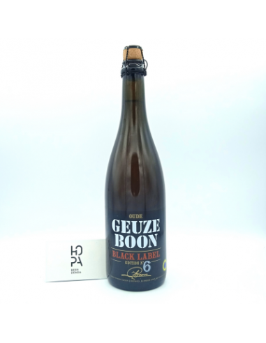 BOON Geuze Black Label nº6 Botella 75cl