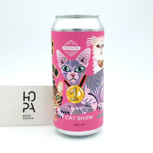 BASQUELAND Cat Show Lata 44cl 