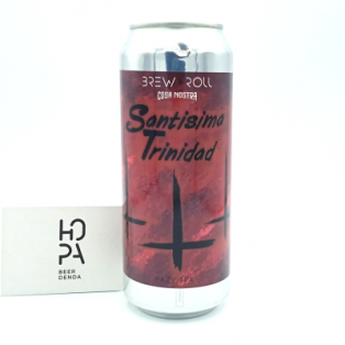BREW & ROLL & COSA NOSTRA Santisima Trinidad Lata 44cl 