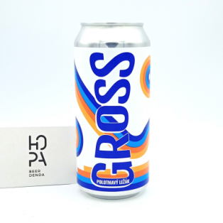 GROSS Polotmavy Lezak Lata 44cl 