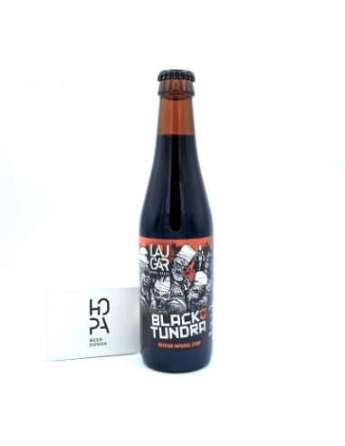 LAUGAR Black Tundra Botella 33cl
