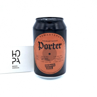 DRUNKEN BROS Remastered Porter Lata 33cl