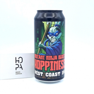 LA QUINCE Mutant Ninja Beasts Hoppiness West Coast IPA Lata 44cl