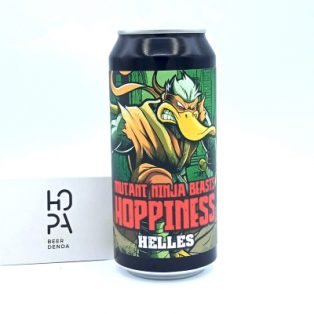 LA QUINCE Mutant Ninja Beasts Hoppiness Helles Lata 44cl