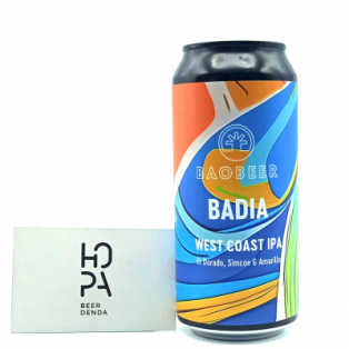 BAOBEER Badia Lata 44cl