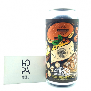 BASQUELAND & AMUNDSEN BREWERY Sobremesa Lata 44cl 
