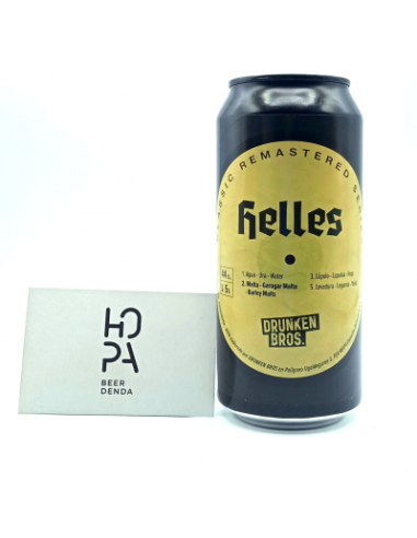 DRUNKEN BROS Remastered Helles Lata 44cl
