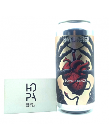 NAPARBIER Love Is Black Lata 44cl