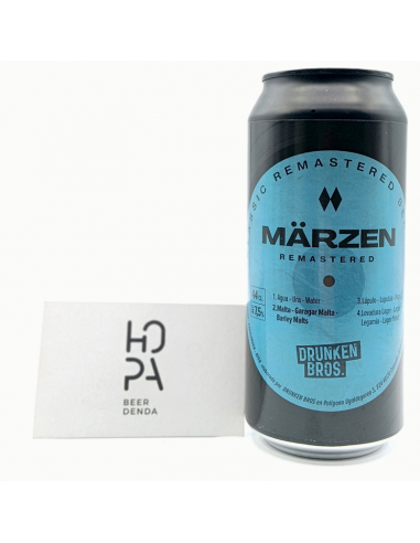 DRUNKEN BROS Remastered Märzen Lata 44cl