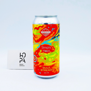 BASQUELAND BREWING & SIMPLY HOPS GulfStream Lata 44 cl. 