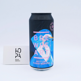 BREWHEART Hazy Like Sunday Morning Lata 44cl 