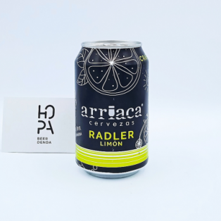 ARRIACA Radler Lata 33cl - Hopa Beer Denda