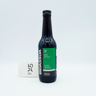 BIDASSOA Dry Stout Botella 33cl