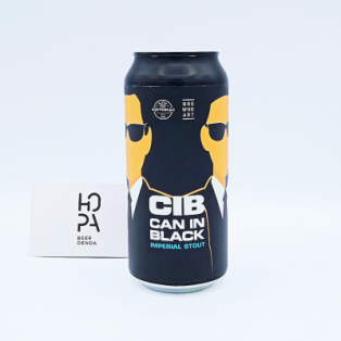 HOPPEBRÄU & BREWHEART Can In Black Lata 44cl