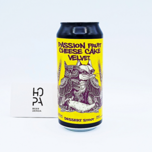 LA QUINCE & GUINEU Passion Fruit Cheese Cake Velvet Lata 44cl LA QUINCE & GUINEU Passion Fruit Cheese Cake Velvet Lata 44cl