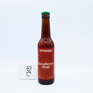 OPPIGARDS Raspberry Sour Botella 33cl - Hopa Beer Denda