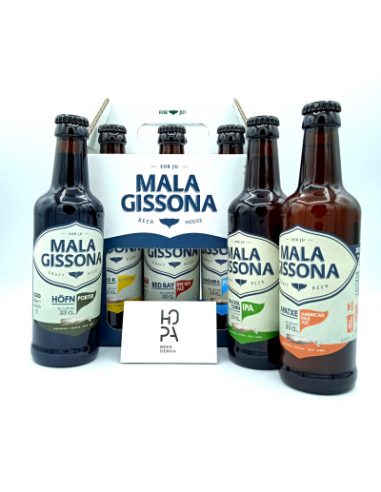 MALA GISSONA Pack 6 Botellas 33cl