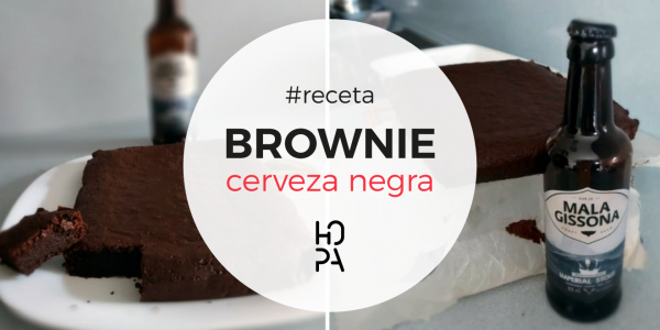 [RECETA] Brownie de Cerveza Artesana Negra