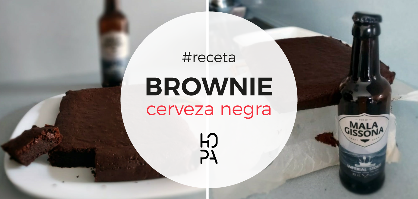[RECETA] Brownie de Cerveza Artesana Negra